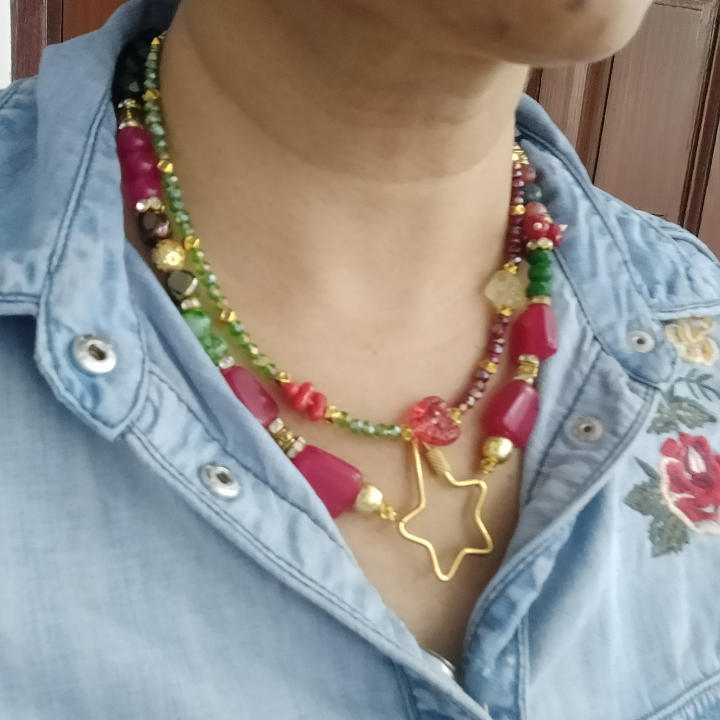 Twinkle Tangle Candy Mix Necklet Set