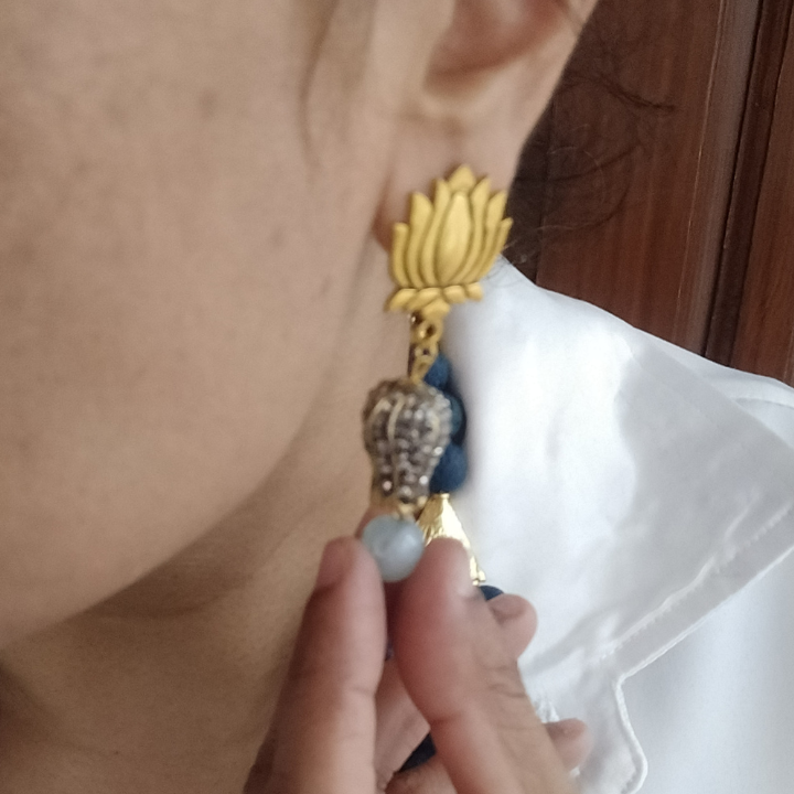 Neel Tarang 3 Strand Necklace