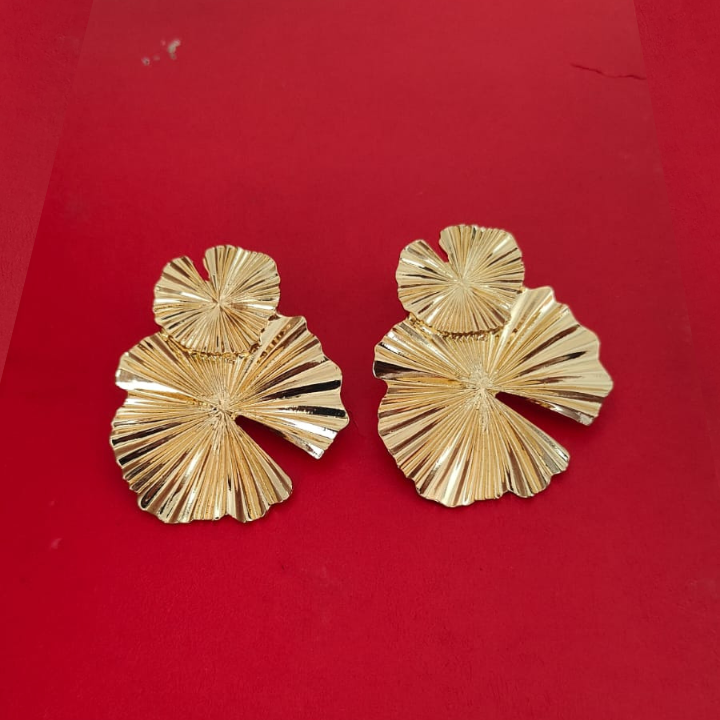 Fan Bloom Statement Earrings