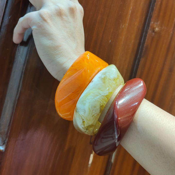 Sunset Stack – Resin Kadas | With Love By Neelam