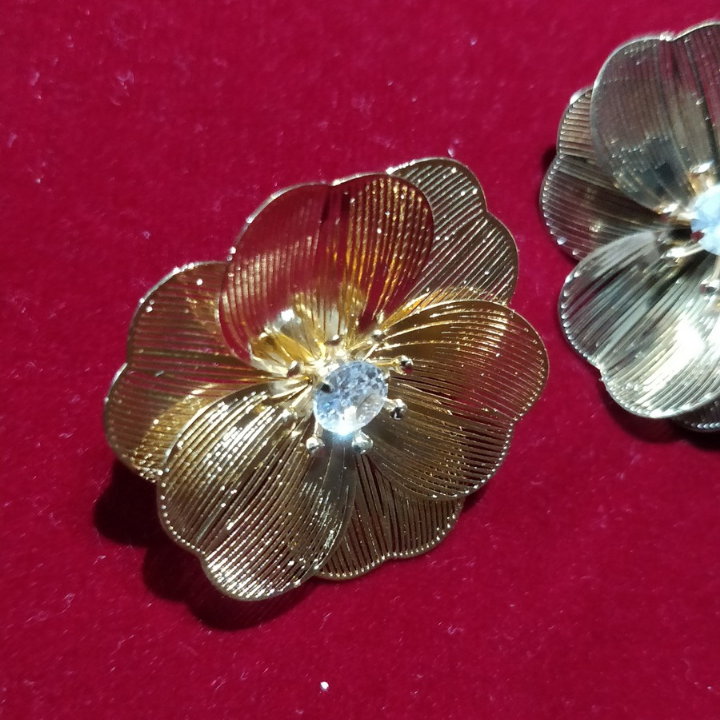 Gilded Bloom Studs