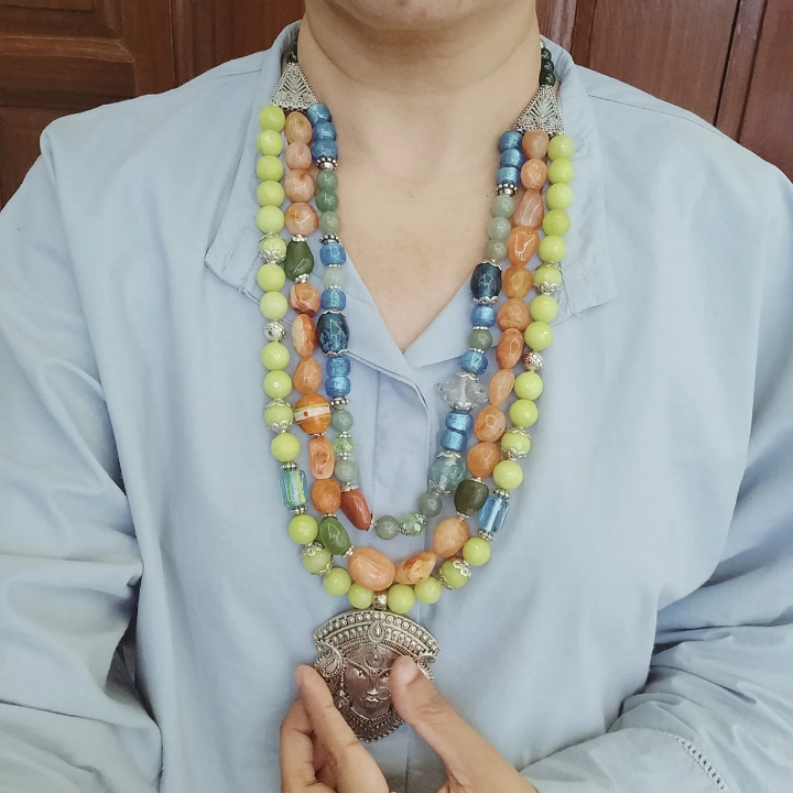 Durga Shakti Necklace Set