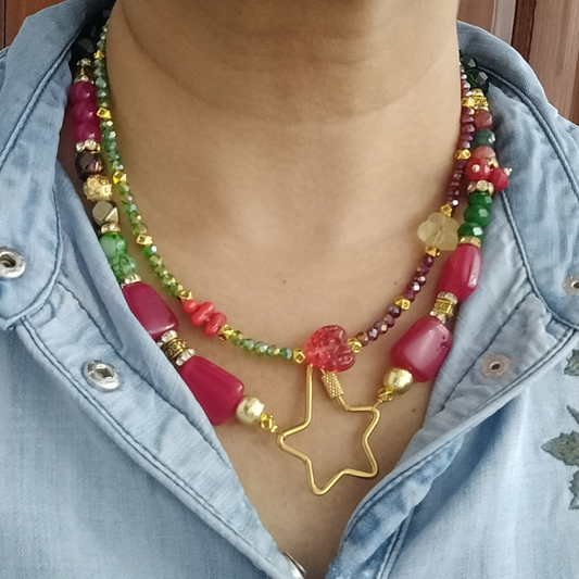 Twinkle Tangle Candy Mix Necklet Set