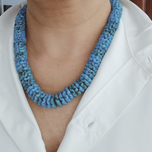 Ocean Ruffle Collar