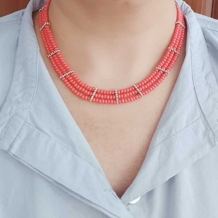 Coral Gridlock Choker