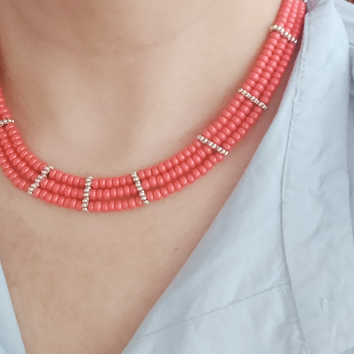 Coral Gridlock Choker