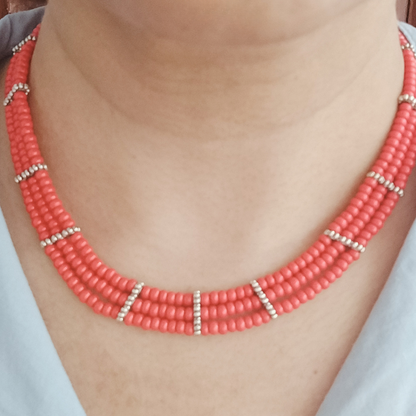 Coral Gridlock Choker