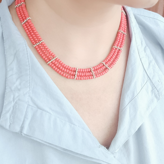 Coral Gridlock Choker
