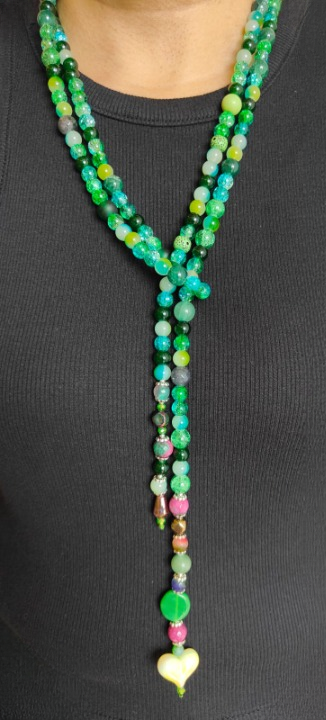 Noor E Gulzar Beaded Lariat | With Love By Neelam