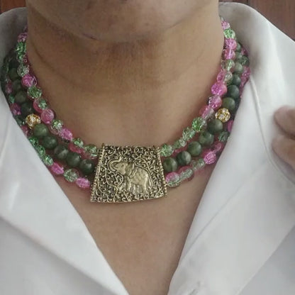 Emerald Éclat Royale Collar Choker