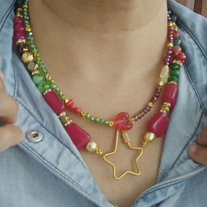 Twinkle Tangle Candy Mix Necklet Set