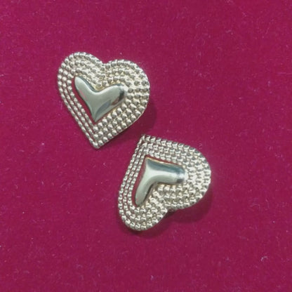 Heart Crush Hoops & Studs