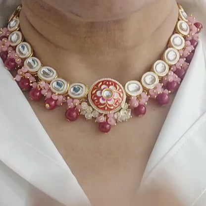 Chashni Élan Kundan Choker