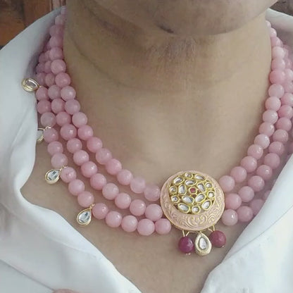 Blush Noor Mehtaab (No Earrings)