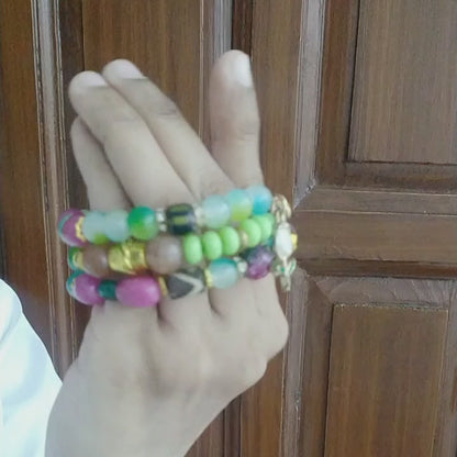 Carnival Spiral Bangle