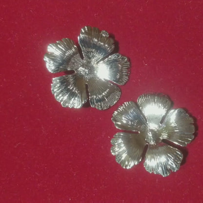 Bloom Studs - Silver & Golden