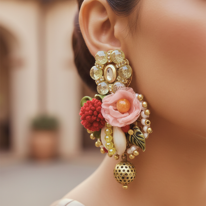 Saaj Shringar Textural Earrings