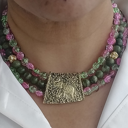 Emerald Éclat Royale Collar Choker