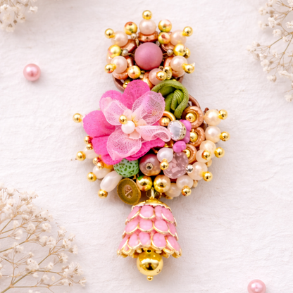Phool Baari Hand Beaded Earrings