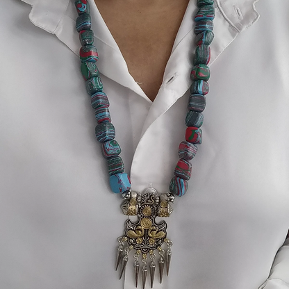 Baadal Raag Pendant Set