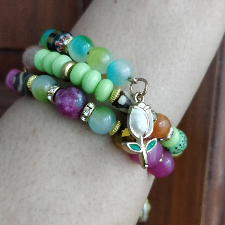 Carnival Spiral Bangle