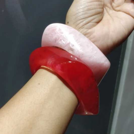 Twist Pop Resin Kada Set
