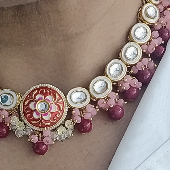 Chashni Élan Kundan Choker