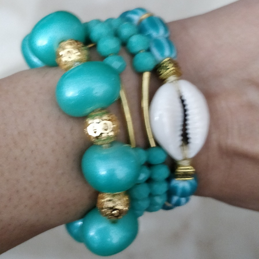 Tide Whisper Bracelet Stack
