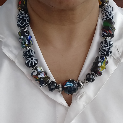 Saaz-e-Siyah Mosaic Gajdhara Set