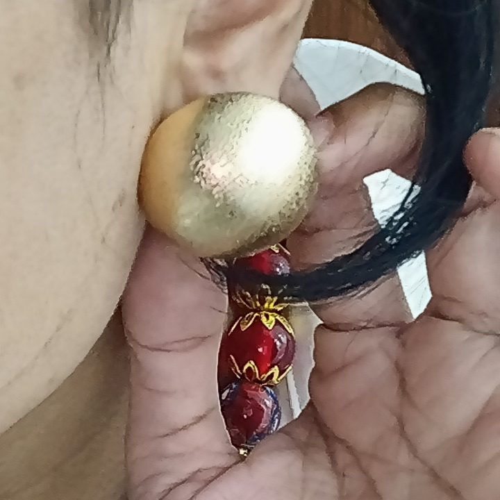 Surkh Saajh Choker Set