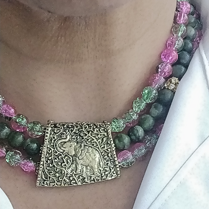 Emerald Éclat Royale Collar Choker