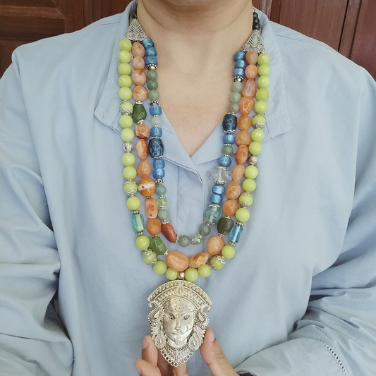 Durga Shakti Necklace Set