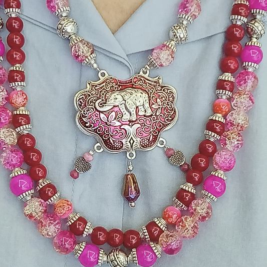 Gajraaj Rooh 3 Strand Neckpiece