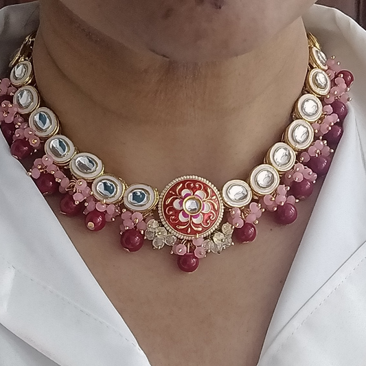 Chashni Élan Kundan Choker