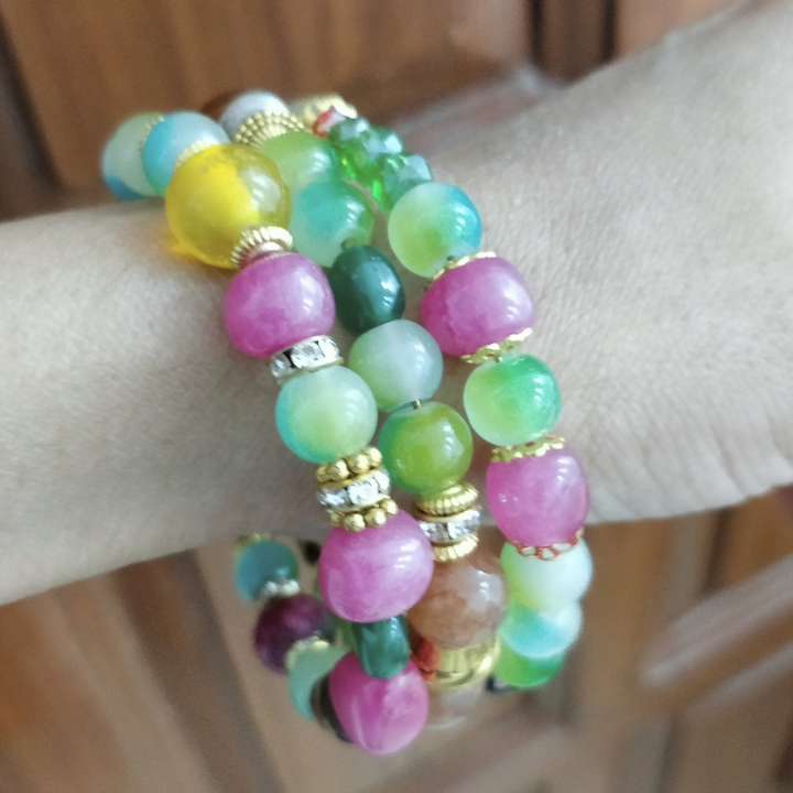 Carnival Spiral Bangle