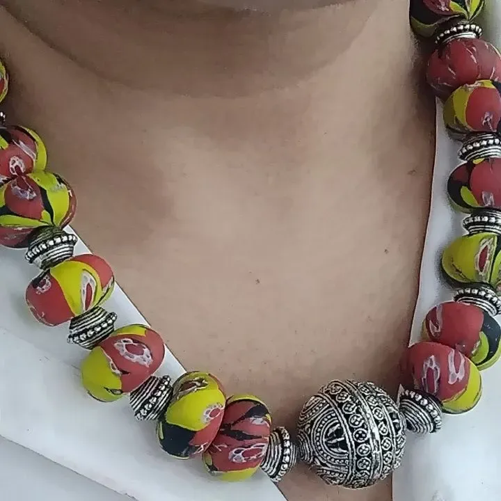 Gulzaar Dhun —  Porcelain Choker — neckwear, view 3