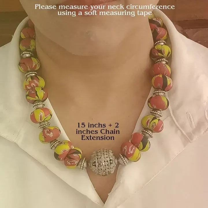 Gulzaar Dhun —  Porcelain Choker — neckwear, view 2